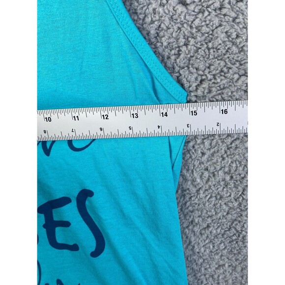 Womens Tank Top Cotton Sleeveless Tee Casual Basic Workout RACER BACK Medium M - Picture 4 of 8